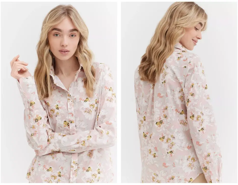 Odkryj wiosenne propozycje koszul w kwiatowe wzory od marki Wólczanka
