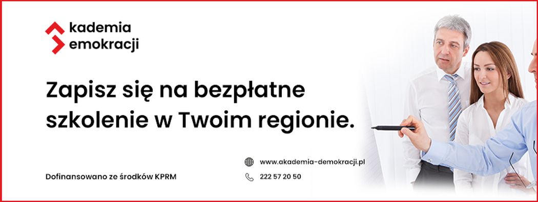 Zostań wyborem! Ostatnie szkolenia Akademii Demokracji w województwie mazowieckim