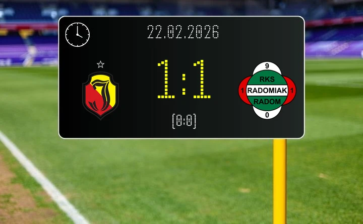 [PIŁKA NOŻNA] Jagiellonia Białystok – Radomiak Radom 1:1 – PKO BP Ekstraklasa