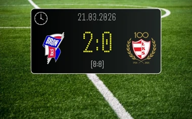 [PIŁKA NOŻNA] Broń Radom – ŁKS Łomża 2:0 w Betclic 3. Lidze Grupa 1 (Grupa I) – dublet K. Noworyty dał gospodarzem ważne punkty