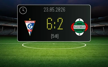 [PIŁKA NOŻNA] PKO BP Ekstraklasa: Górnik Zabrze – Radomiak Radom 6:2. Zabrzanie przypieczętowali wicemistrzostwo
