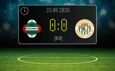 [PIŁKA NOŻNA] Radomiak Radom – KGHM Zagłębie Lubin 0:0 w PKO BP Ekstraklasie. Gospodarze bez bramki mimo przewagi