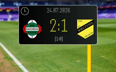 [PIŁKA NOŻNA] PKO BP Ekstraklasa: Radomiak Radom – Wieczysta Kraków 2:1 na otwarcie sezonu