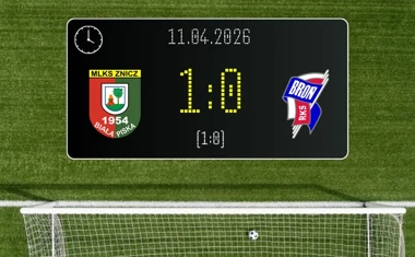 [PIŁKA NOŻNA] Znicz Biała Piska – Broń Radom 1:0 w 26. kolejce Betclic 3. Ligi Grupy 1