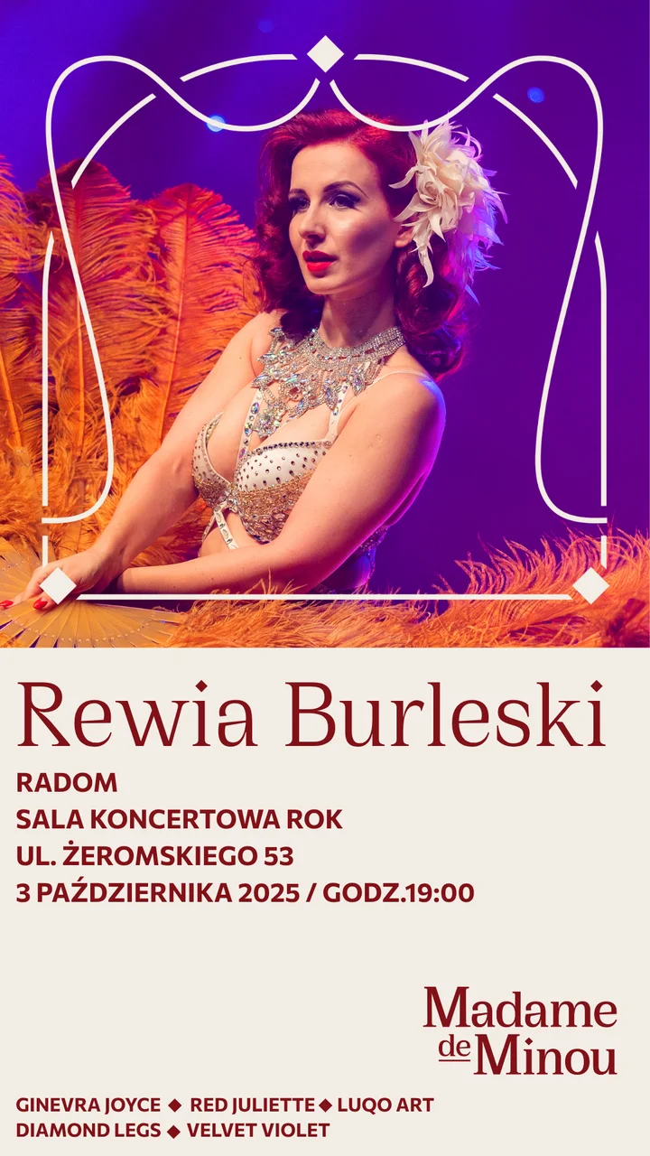 🎭 Rewia Burleski od Madame de Minou w Radomiu