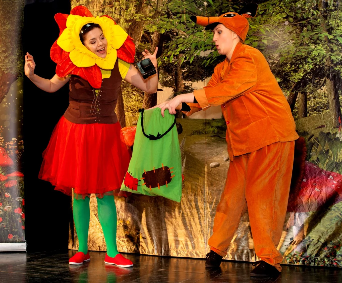 Grafika promocyjna wydarzenia Akademia Teatralna Malucha: Milutka w malachitowym borze