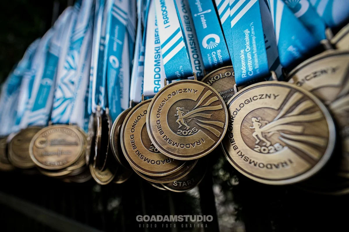 Grafika promocyjna wydarzenia II Radomski Bieg Onkologiczny: bieg po zdrowie