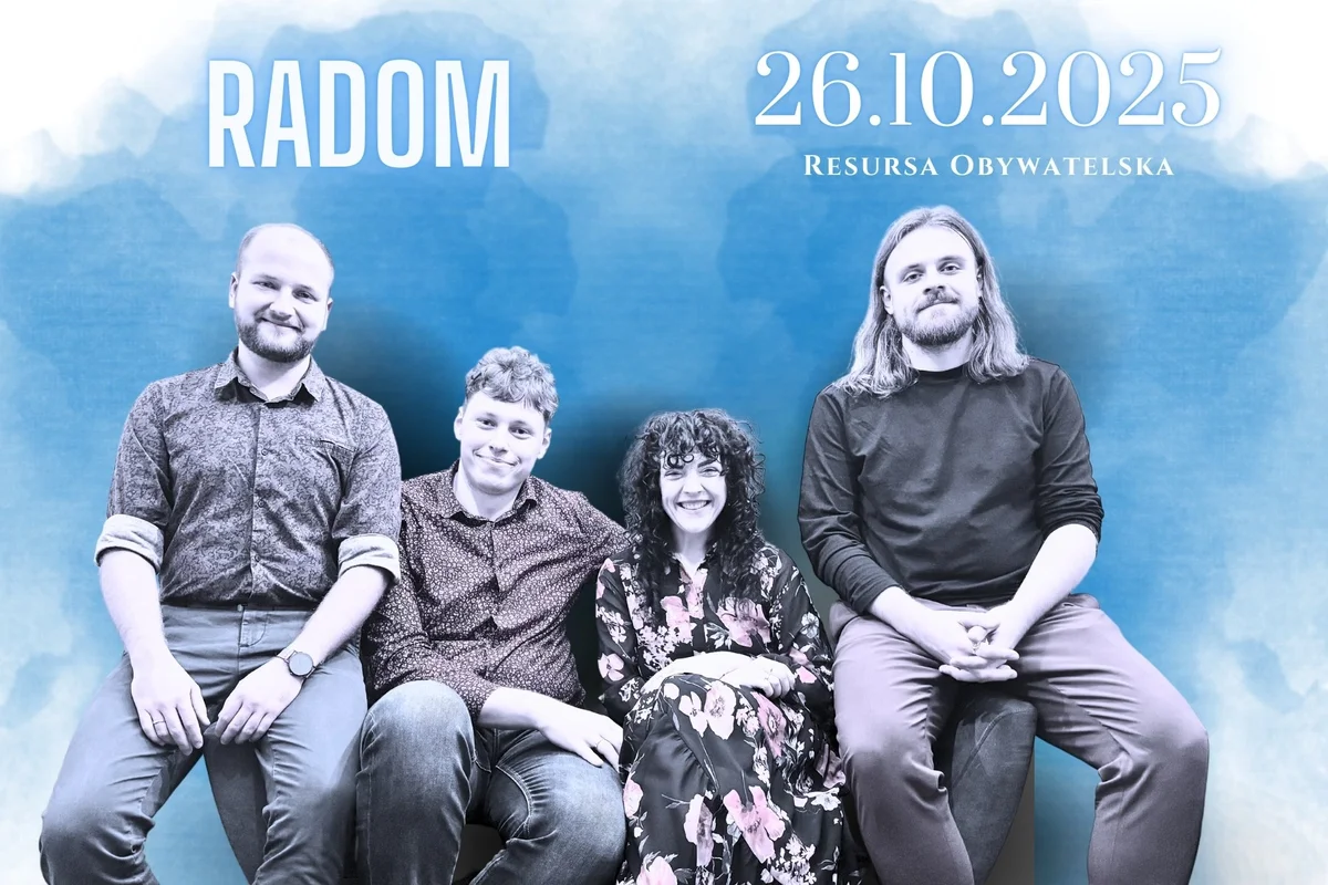 Grafika promocyjna wydarzenia Koncert zespołu Ponad Chmurami w Resursie Obywatelskiej w Radomiu