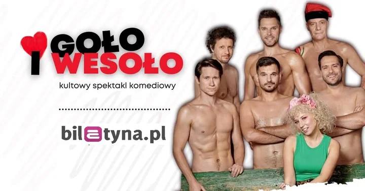 Grafika promocyjna wydarzenia Goło i Wesoło — komedia w Radomiu, 6 marca 2026