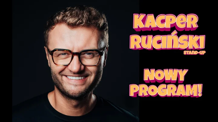 Grafika promocyjna wydarzenia RADOM: Kacper Ruciński – Nowy Program (2026)