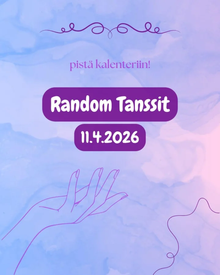 Grafika promocyjna wydarzenia RANDOM TANSSIT — 11 kwietnia 2026, Tampere