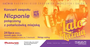 Grafika promocyjna wydarzenia Nicponie – koncert i potańcówka