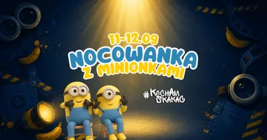 Grafika promocyjna wydarzenia NOCOWANKA JEDNA na MINION – Radom