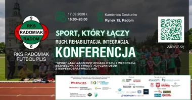 Sport jako narzędzie rehabilitacji i integracji – konferencja w Radomiu