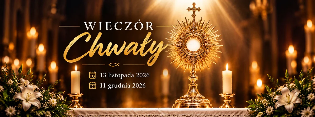 Grafika promocyjna wydarzenia Wieczór Chwały w Radomiu