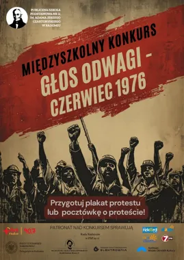 Uczniowie w Radomiu opowiedzą o Czerwcu 1976 przez plakat i pocztówkę