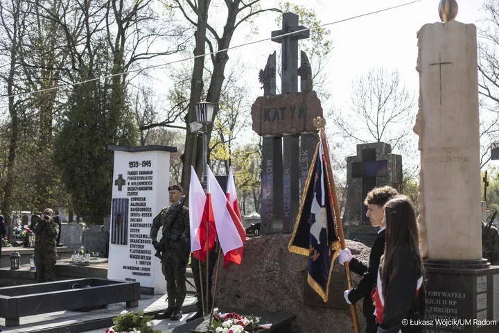 Radom oddał hołd ofiarom Katynia w miejscach, które pamiętają
