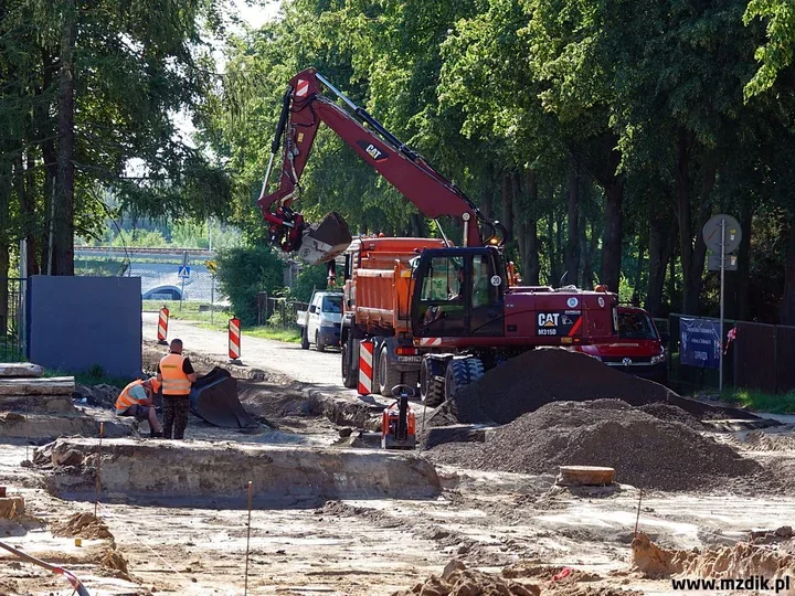 Sadkowska na Nad Potokiem zmienia układ ruchu. Ruszyła przebudowa