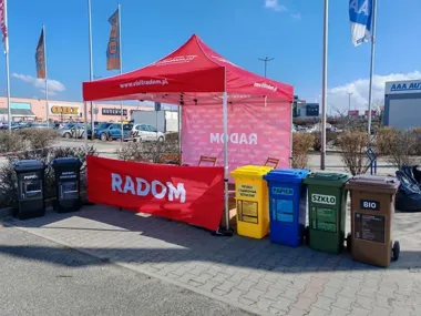Mobilna zbiórka odpadów w Radomiu. Dwa punkty i cztery grupy surowców