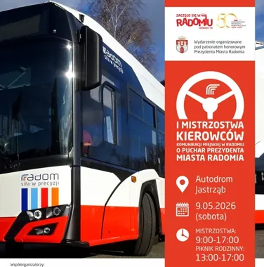 Autobus zamiast zwykłej trasy. W Radomiu rusza pierwsza taka rywalizacja
