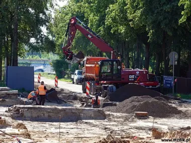 Sadkowska na Nad Potokiem zmienia układ ruchu. Ruszyła przebudowa