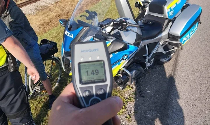 Czterech rowerzystów zatrzymanych w kilka minut. Rekordzista miał ponad 3 promile