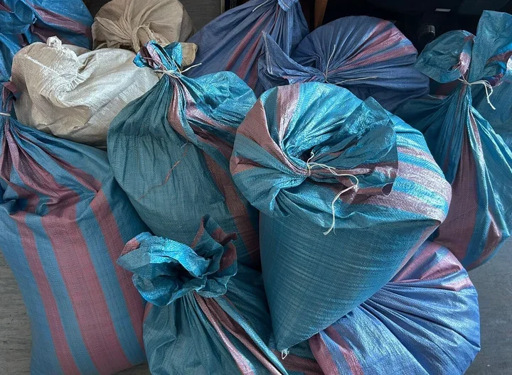 Prawie 130 kilo tytoniu w workach - straty dla państwa przekroczyły 210 tys. zł
