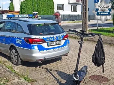 Dron nad Radomiem i ponad 30 wykroczeń. Rowerzyści nie byli bezkarni