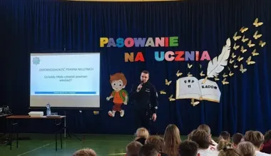 Przemoc nie kończy się na szkolnym korytarzu. Radomscy policjanci spotykają się z młodzieżą