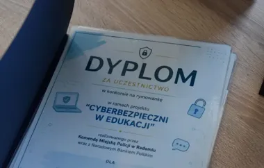 Rymowanki o cyberbezpieczeństwie trafią na opaski odblaskowe w Radomiu