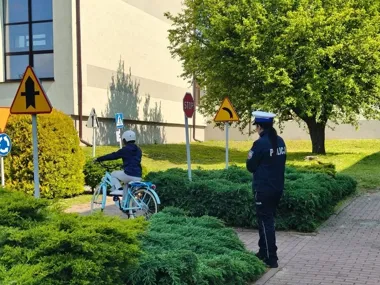 Uczniowie zdali pierwszy egzamin uprawniający do jazdy po drogach w Zakrzewie