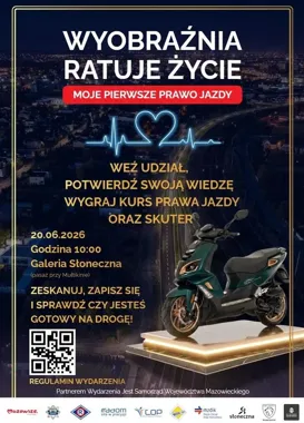 W Radomiu 14-16-latkowie staną przed testem na symulatorze. W grze kurs AM i motorower