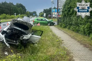 Zderzenie w Mleczkowie. Cztery osoby trafiły do szpitala