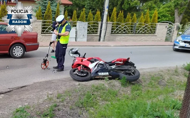 Dwa wypadki i 22 kolizje - radomscy policjanci zatrzymali też pijanych kierowców