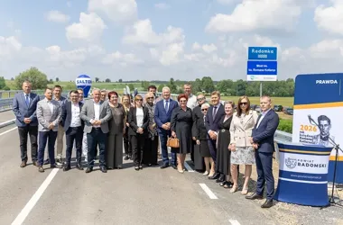 Most w Goryniu połączył brzegi. 83 metry betonu, które skróciły drogę z 20 minut do pięciu