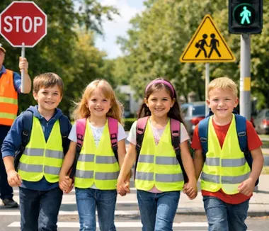 Kampania dla najmłodszych w powiecie – spotkania o bezpieczeństwie na drodze
